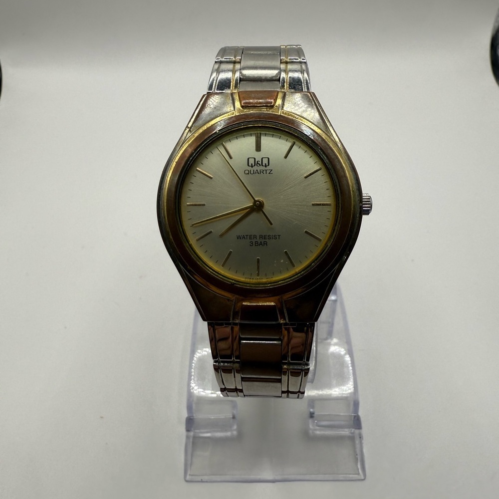Q&Q by Citizen Women's Watch 32MM 2-Tone Bracelet Dial Wrist (New Battery)